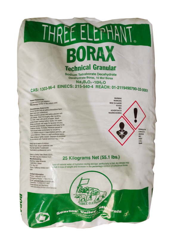 BORAX DECAHYDRATE - HIGHCHEM TRADING: Your Chemical Supplier